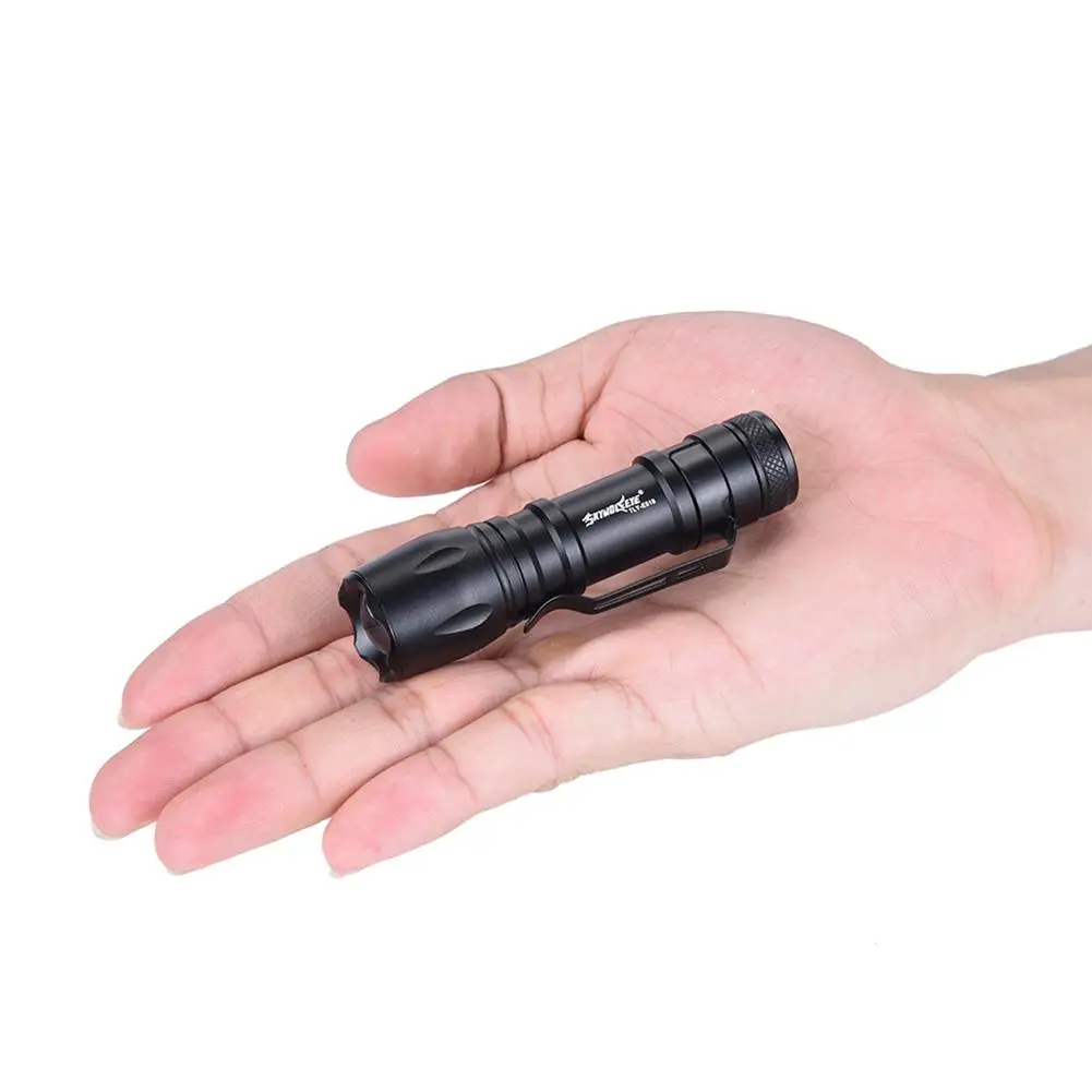 Мини фонарик с зумом XPE светодиодный фонарь лампа Penlight AA/14500 3 режима наружные