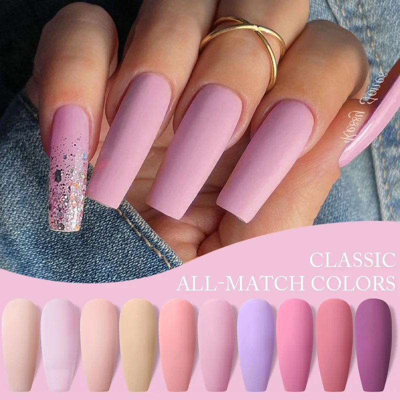 UR SUGAR розовый матовый Гель-лак для ногтей телесного цвета 7 5 мл Полупостоянный