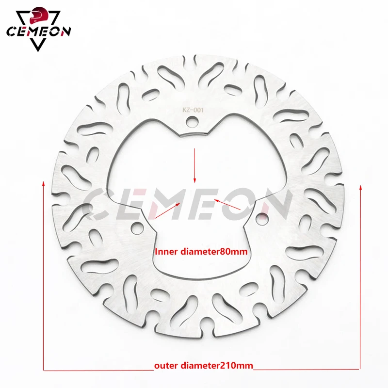 Задний тормозной диск Yamaha TZR125 250 TDR250 TZM150 FZR250 400 FZX250 Zeal R1-Z250 350 SDR200 SRX600 SZR660 |