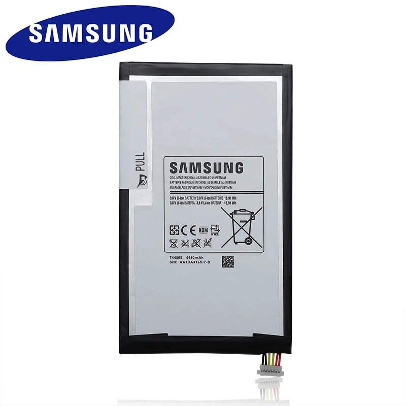 T4450E samsung Оригинальный планшет Батарея для Galaxy Tab 3 8 0 T310 T311 T315 Аутентичные Замена