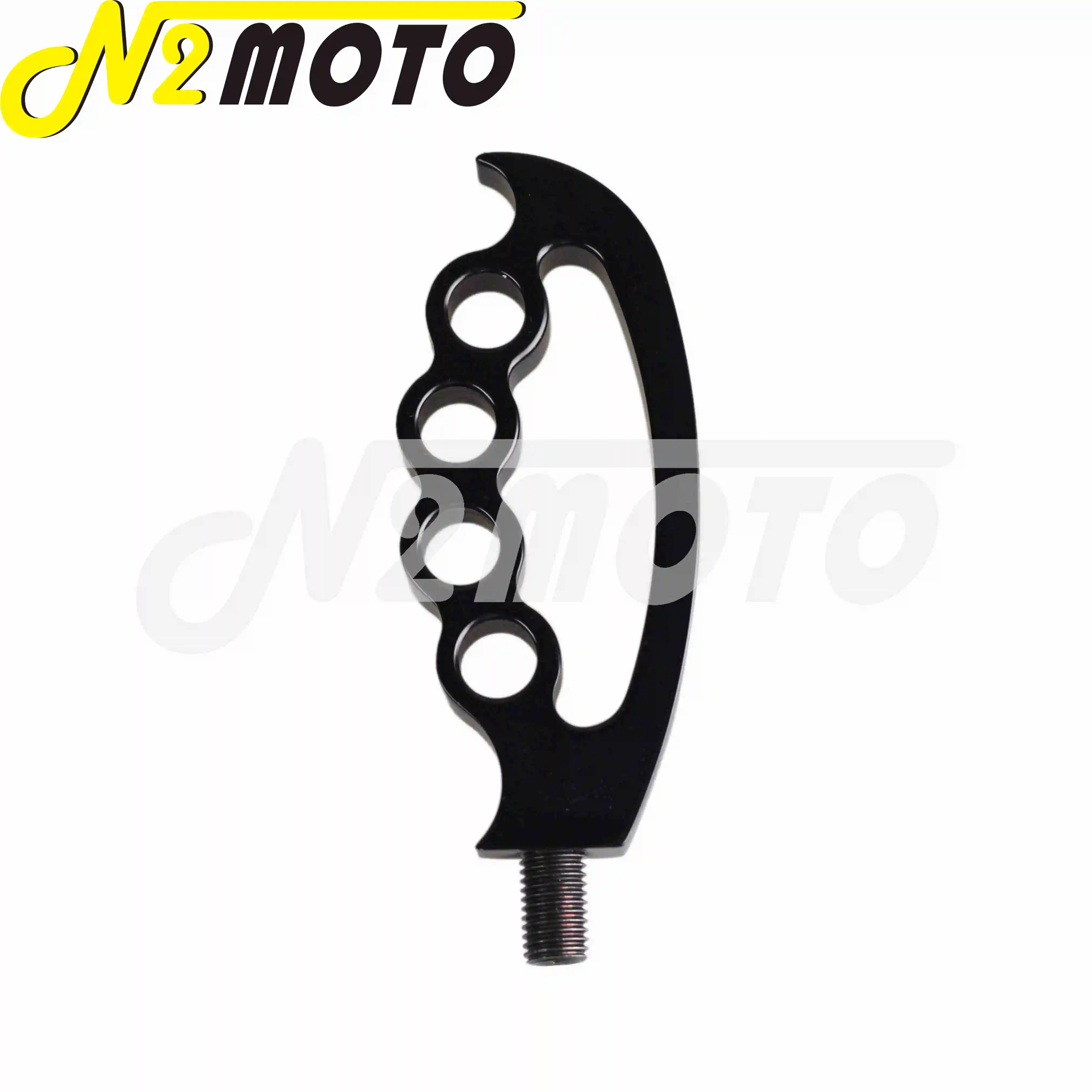 Черные мотоциклетные алюминиевые колышки Knuckles универсальные переключения