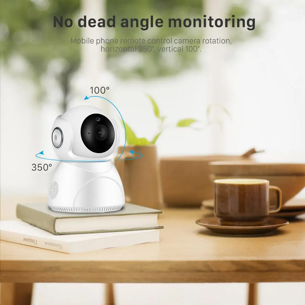 1080P 3MP Wifi камера IP автоматическое отслеживание ИК Ночное Видение Домашняя