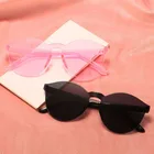Новинка 2021 Роскошные прозрачные солнцезащитные очки без оправы Солнцезащитные очки конфетных цветов женские Винтажные Солнцезащитные очки для женщин модные очки