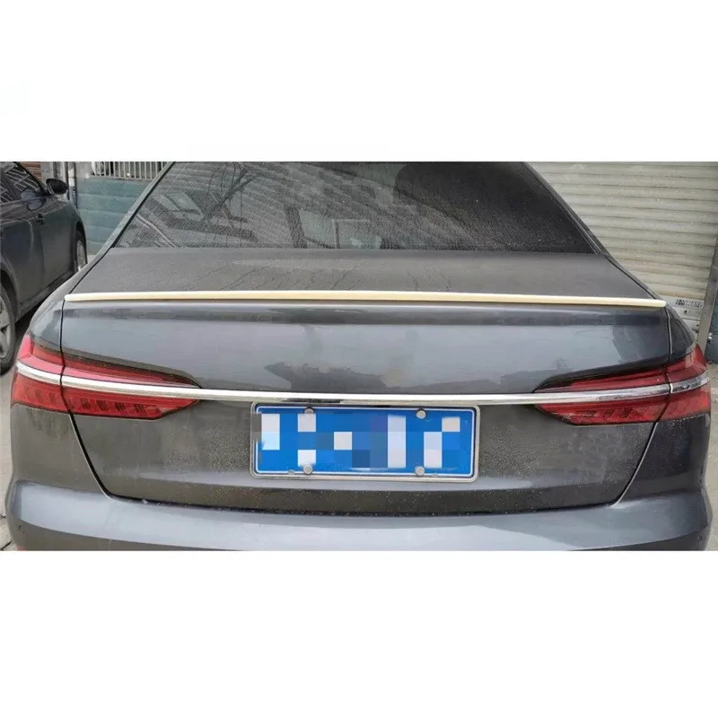 

For Audi A6 2019 high quality ABS Plastic Unpainted Color Rear Spoiler Wing Trunk Lid Cover Car Styling