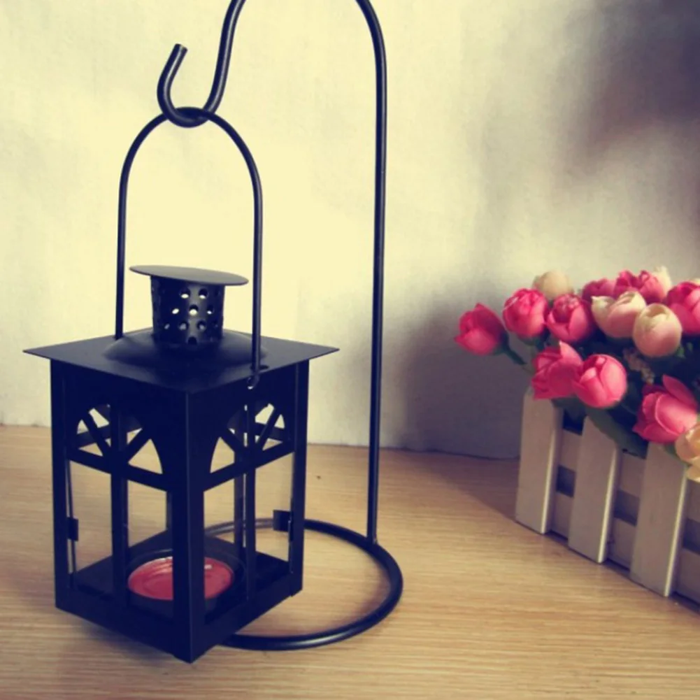 Classical Iron House Shape Candle Holder Stand Bracket Candlestick Home Decor Wall Ornament Gift | Дом и сад