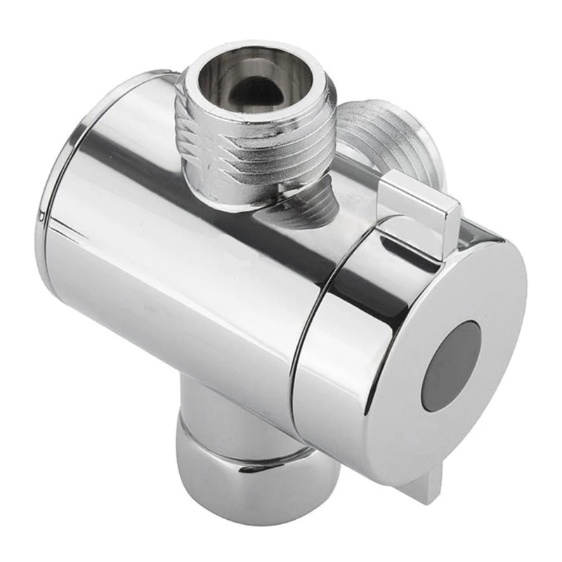 3 сторонний выход Т адаптер отводной Регулируемый Насадки для душа рычаг