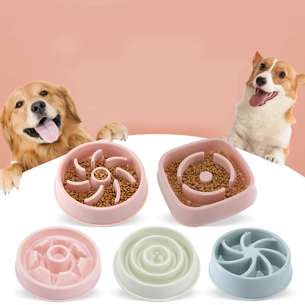 Портативные Миски Для Кормления Собаки миски для еды щенка медленная подача пищи