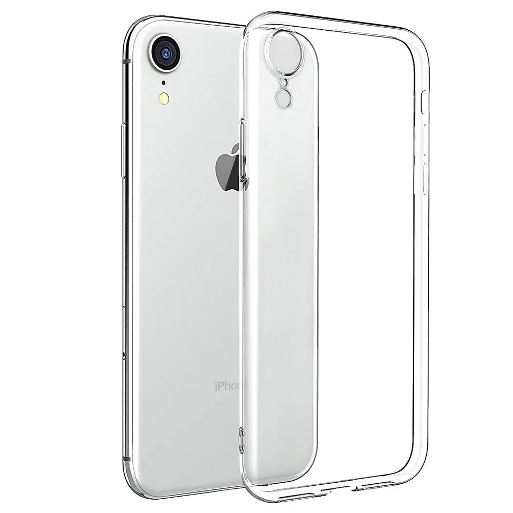 Тонкий прозрачный мягкий ТПУ чехол WEFOR для iPhone XS MAX XR для iPhone 11 Pro Max() чехол с поддержкой беспроводной зарядки для Apple iPhone 5 6S 7 8 XS/XR