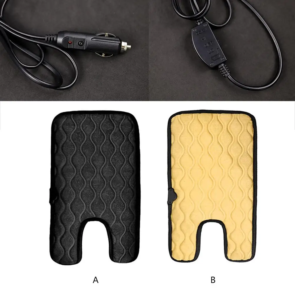 12 В Зимний автомобильный детский чехол на сиденье с подогревом автомобиля