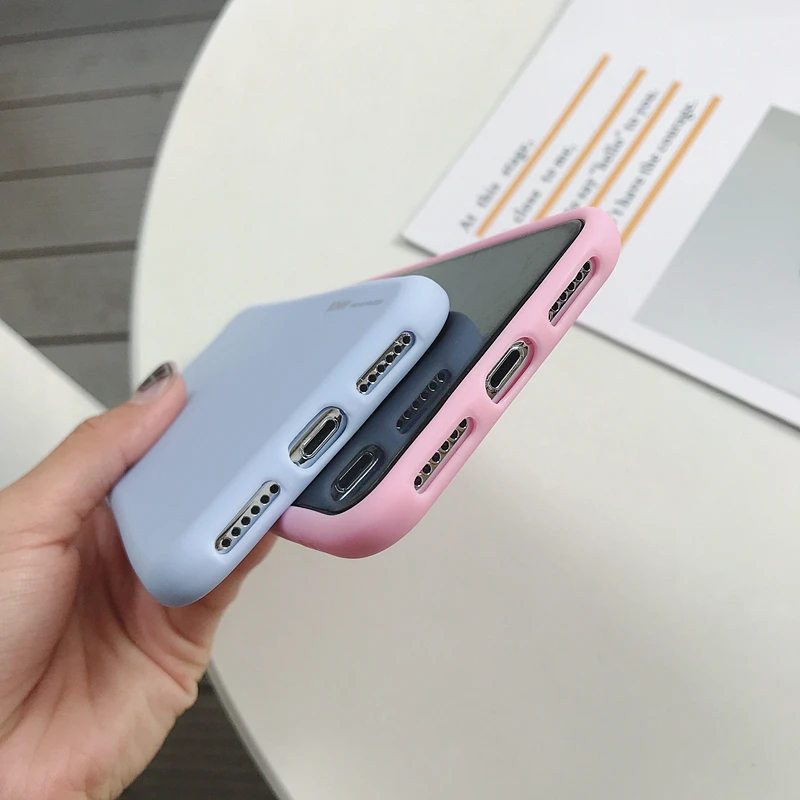 Милый силиконовый чехол с мультипликационным принтом для iphone 11 Pro Max чехлы милыми