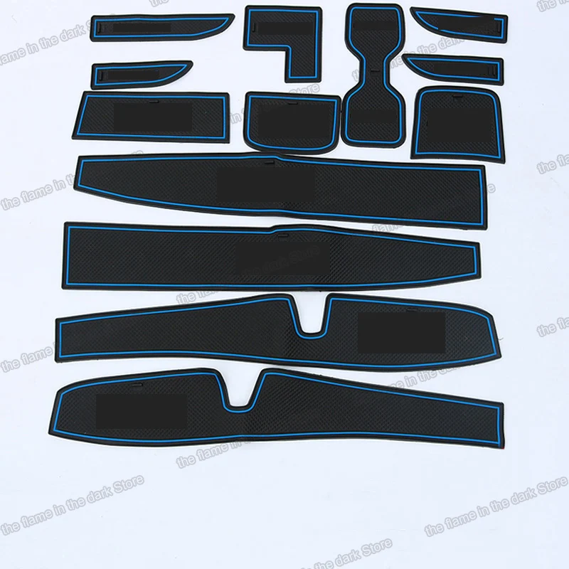 Противоскользящий коврик для салона автомобиля из силикагеля Lsrtw2017 дверного