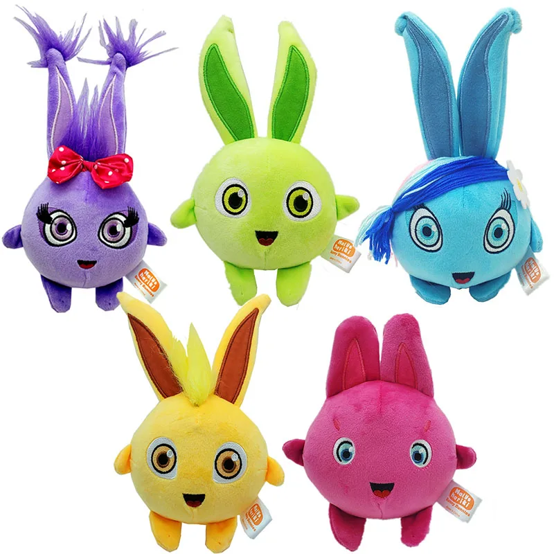

15-20CM 3/5pcs Cartoon Sunny Bunnies Plush Toys Happy Rabbit Anime Doll Toys For Girls Boys Kids Baby Christmas Birthday Gift