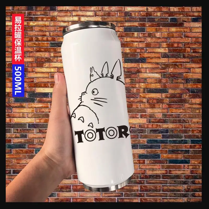 Мой сосед Тоторо Хаяо Миядзаки периферийная аниме кружка для воды термос чашка