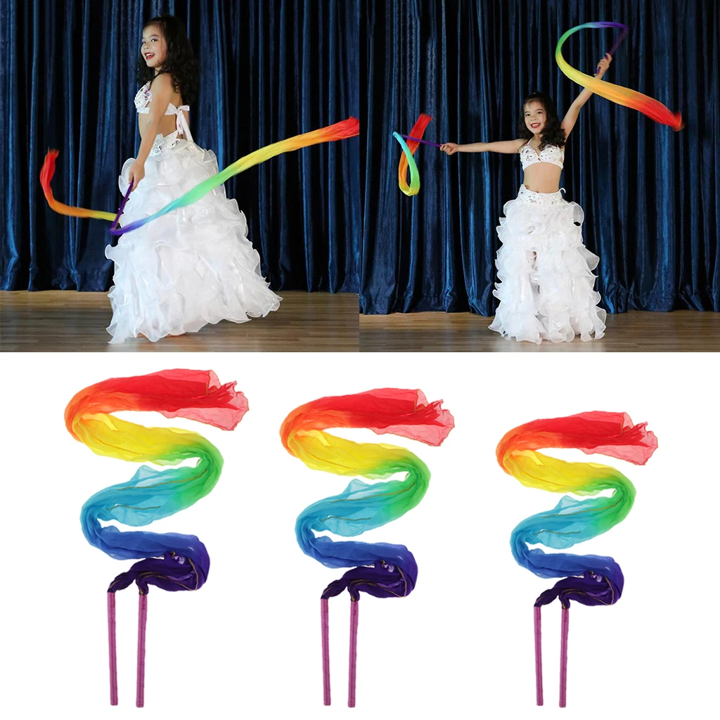 

Dance Ribbons Streamers Rhythmic Gymnastics Rhythms Sticks For
