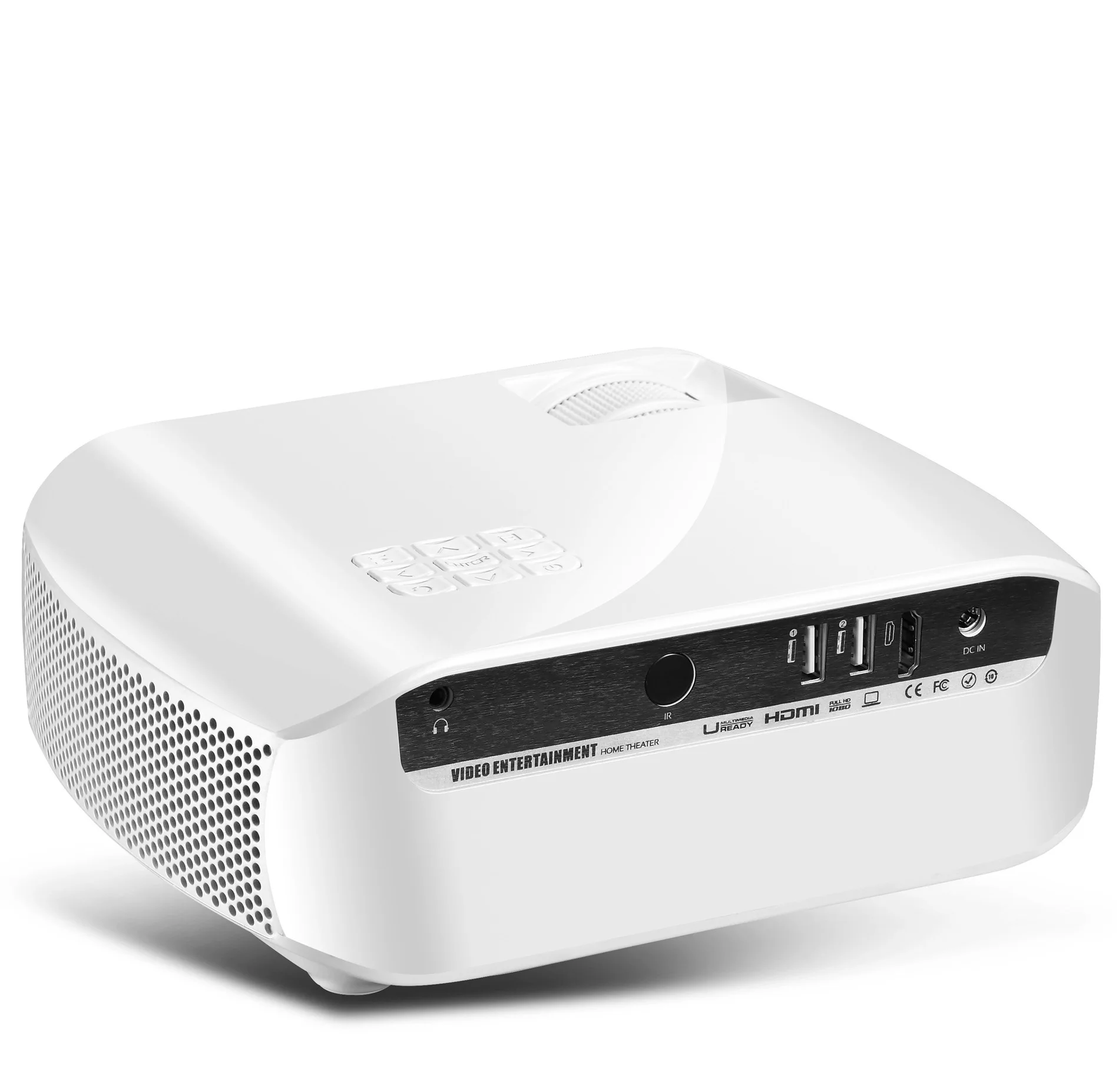 Новый проектор F10 4K светодиодный 1080P для домашнего кинотеатра портативный Miracast с