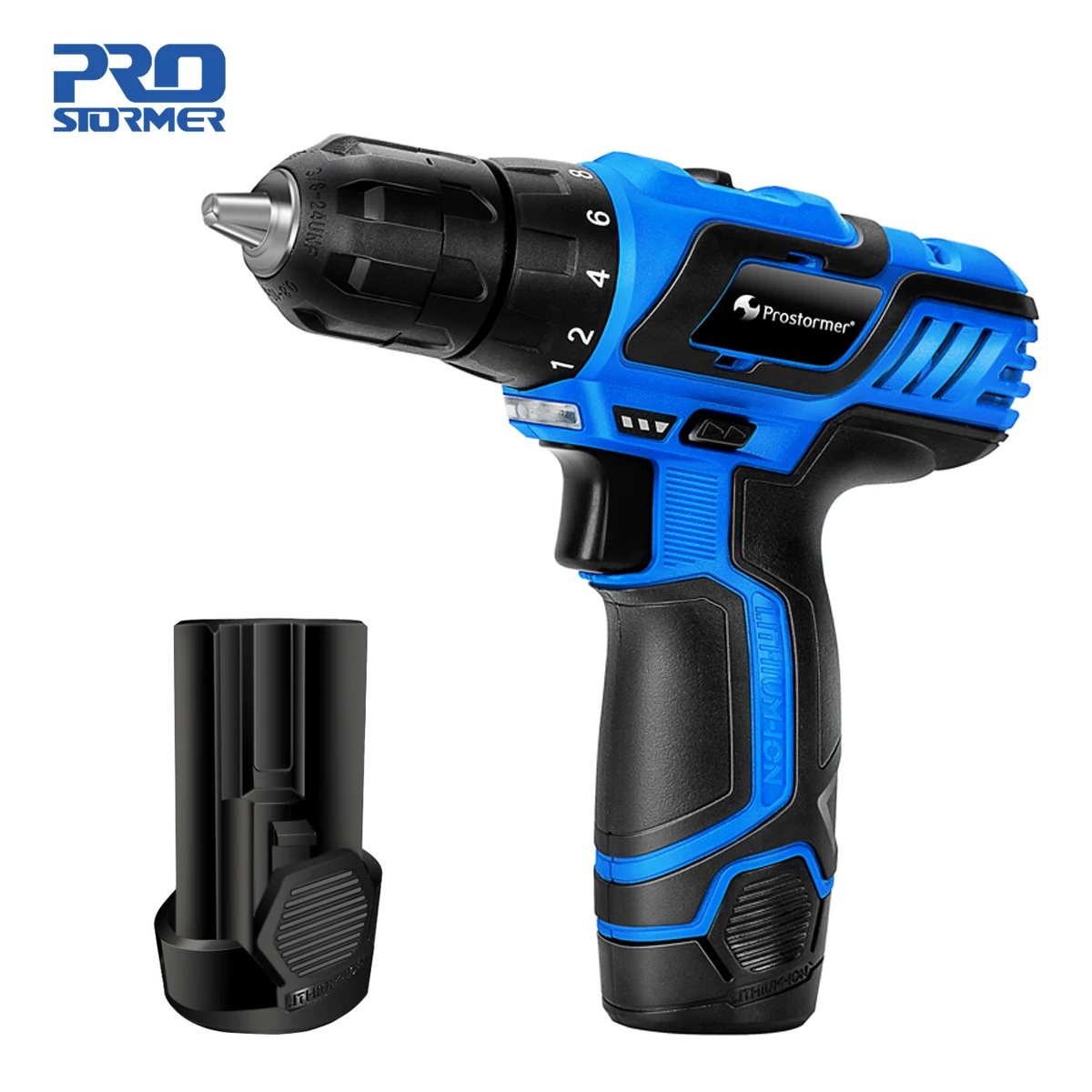 Аккумуляторная литиевая батарея PROSTORMER 12 В 2000 мАч | Инструменты