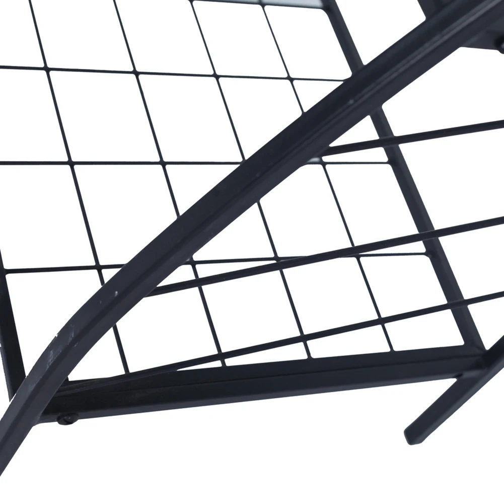 

2-Tier Metal Plant Shelves Plant Stand Flower Rack Pot Storage Rack Display Shelf Holder Home Indoor Outdoor Garden Balcony