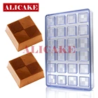 3D поликарбонатные формы для шоколада формы лоток формы для торта инструменты для изготовления шоколада самородки украшения хлебобулочных выпечки Кондитерские инструменты