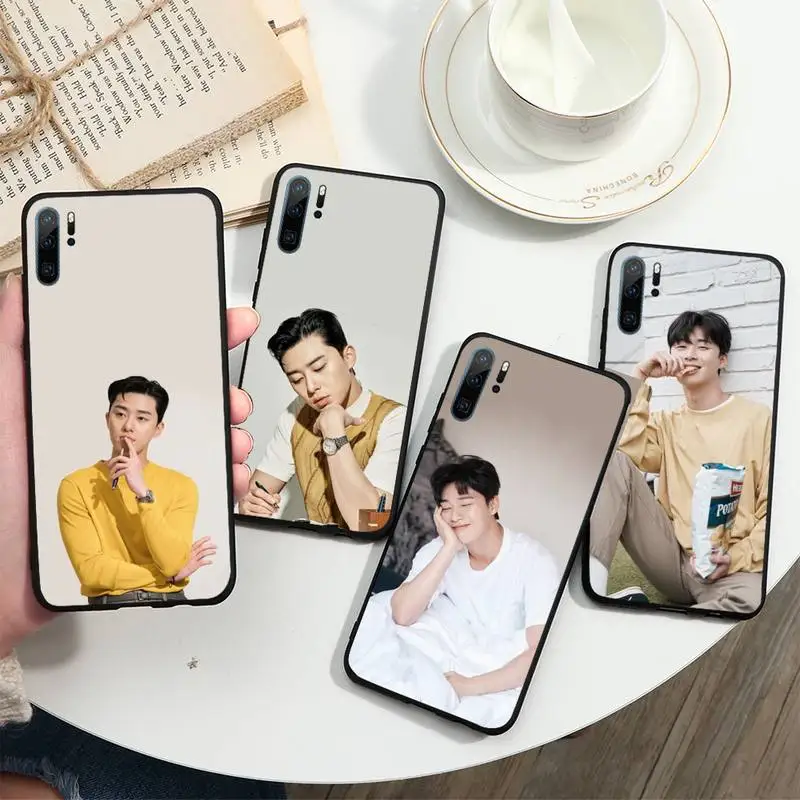 

Park Seo Joon Korean actors Phone Case For Huawei honor Mate P 10 20 30 40 i 9 8 pro x Lite smart 2019 nova 5t