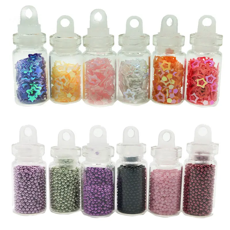

70 Pack Kids Craft Toys Material Package DIY Material Set Glitter Pearls Handmade Toy Colourful Sequins Color Foam Ball Toy Gift