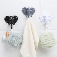 3 colors elephant nose hook sticky firmly for hanging non trace home bathroom kitchen hardware accessories wall hanger hook