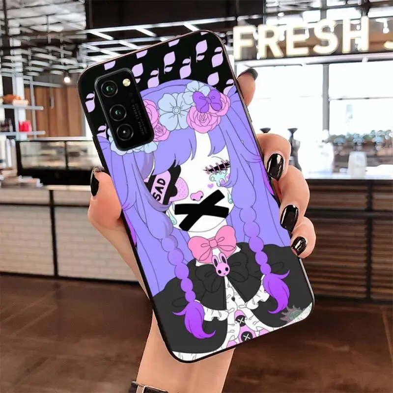 Фото CUTEWANAN Girly Pastel Witch Goth чехол для телефона Samsung S20 plus Ultra S6 S7 edge S8 S9 S10 5G lite 2020 Мобильные CUTEWANAN Girly Pastel Witch Goth чехол для телефона Samsung S20 plus Ultra S6 S7 edge S8 S9 S10 5G lite 2020 Мобильные