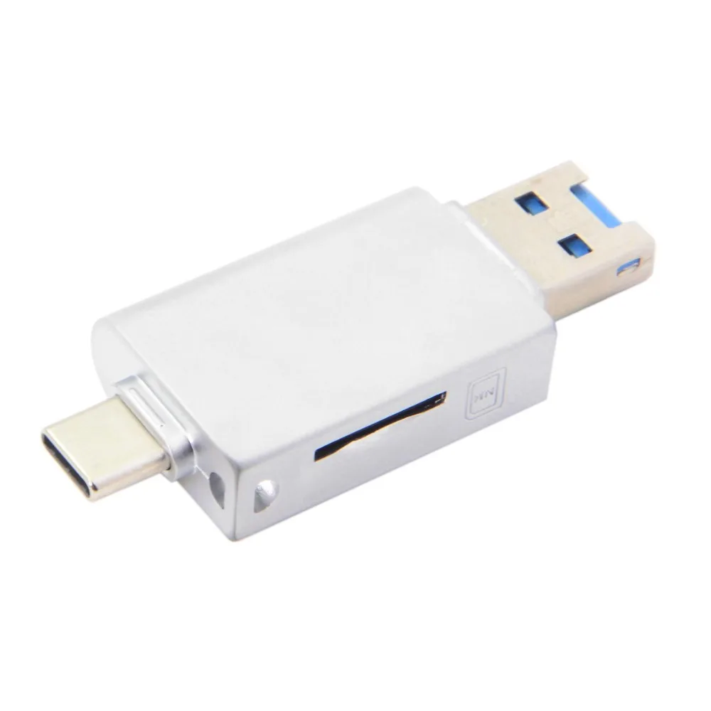 Кардридер USB-C Type C / USB 2 0-NM Nano Memory Card и TF Micro SD Reader для мобильных телефонов ноутбуков