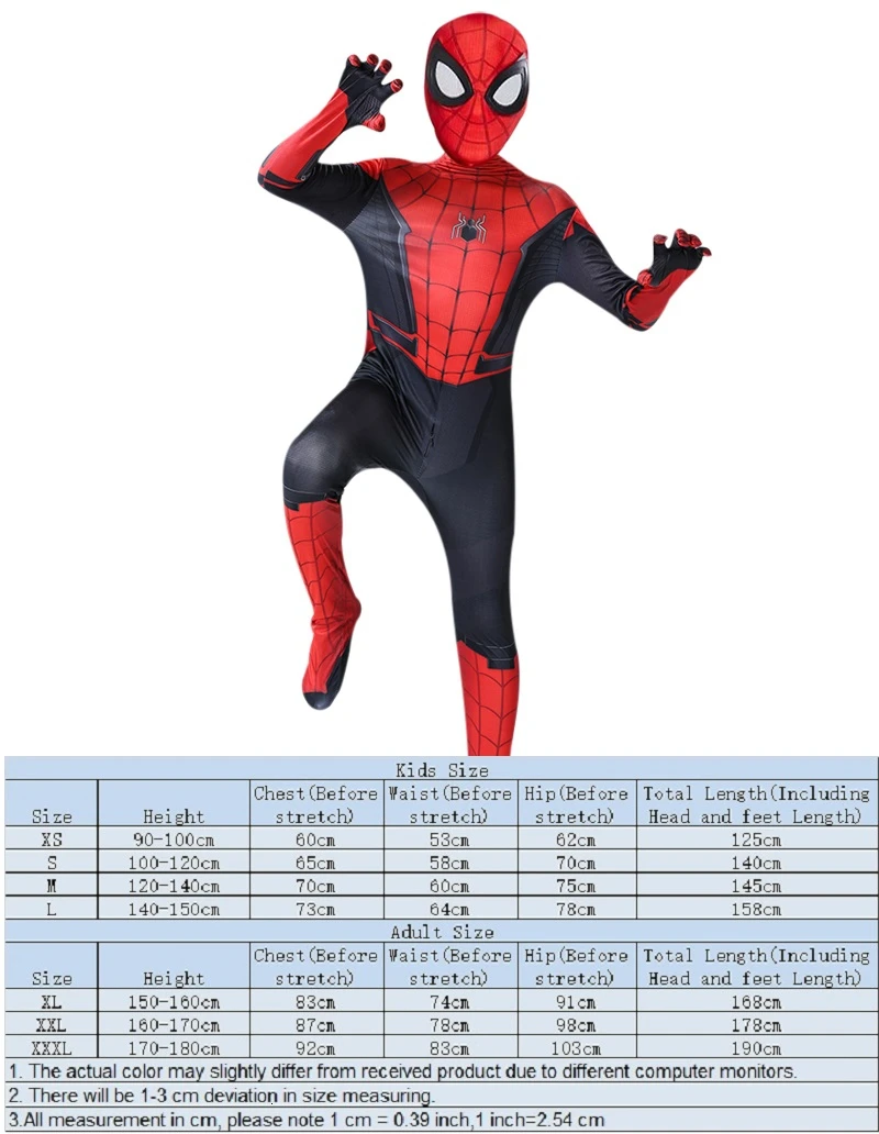 far from home "Человек-паук" далеко от дома Бальные Косплэй костюм Железный Человек-паук миль Моралес супергероя боди Детский комплект одежды для маленьких мальчиков костюмы зентай - Цвет: far from home