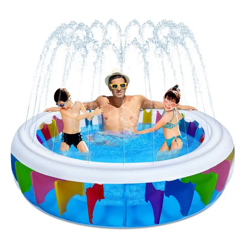 UNOMOR 180cm Swimming Summer Playing Game Inflatable Pool Water Sprinkler | Инструменты