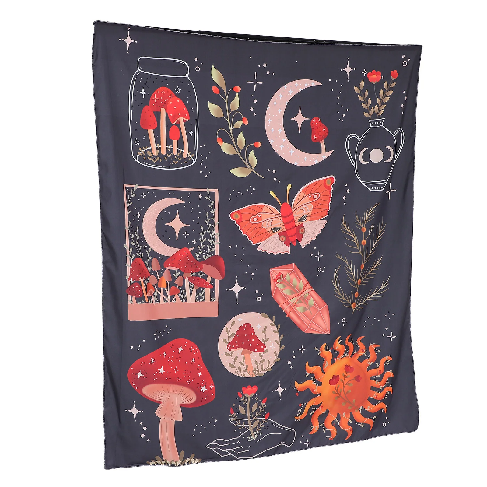 

1 шт., декоративный гобелен с рисунком растений