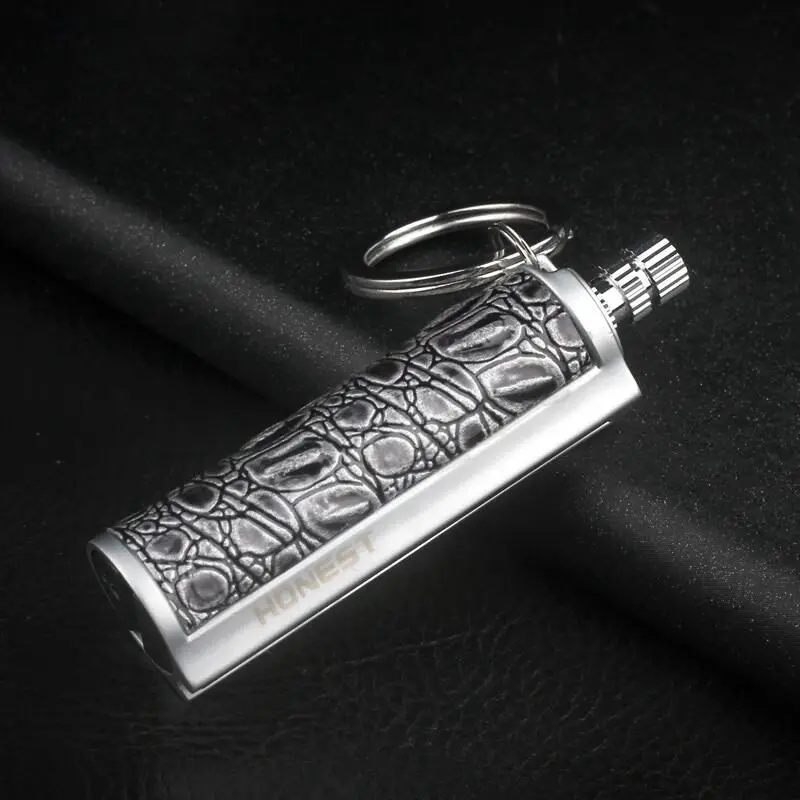 Керосиновая зажигалка металлические зажигалки кольцо для ключей портативная в