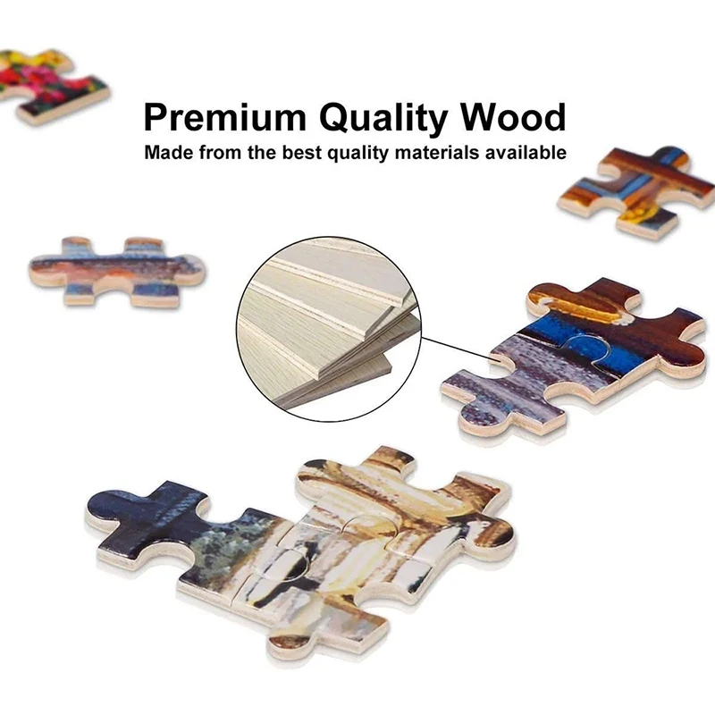 

1000PCS Decompression Puzzle Stress Relief Adult Children Jigsaw Puzzles DAG-ship