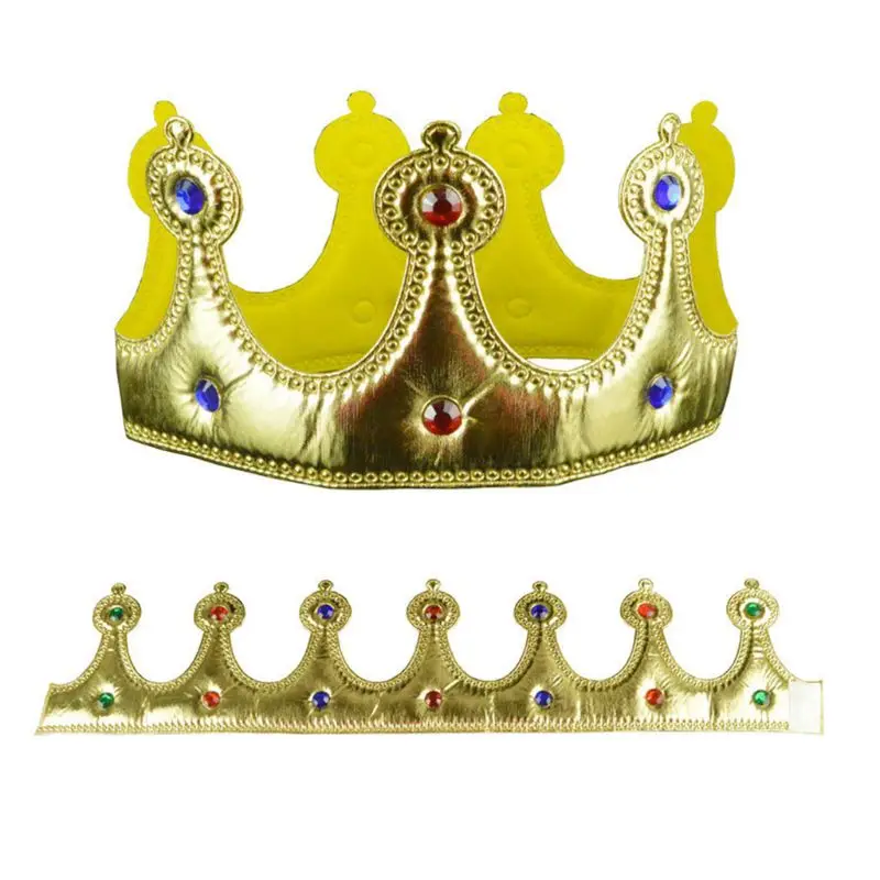 

Toy Crown of the King Prince Epiphany Three Kings Day Happy Birthday Party Decor