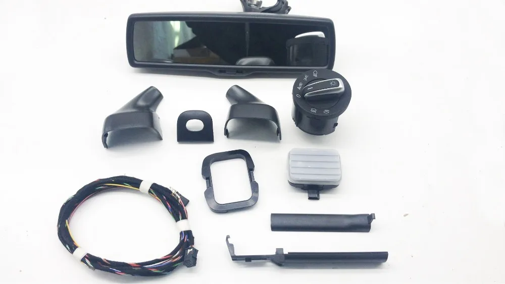 Автомобильный переключатель света + Датчик дождсветильник черный или бежевый