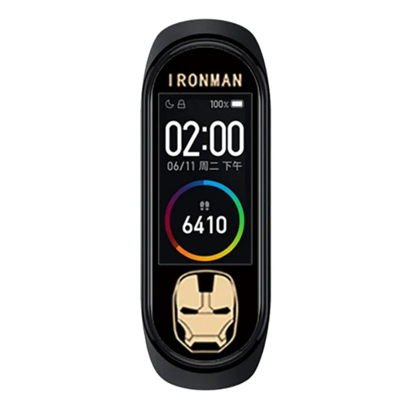 25 Крутая красочная защитная пленка Marvel super hero для Xiaomi mi браслет miband 4 Band4 mi band4 NFC полноэкранная Защитная крышка - Color: 25