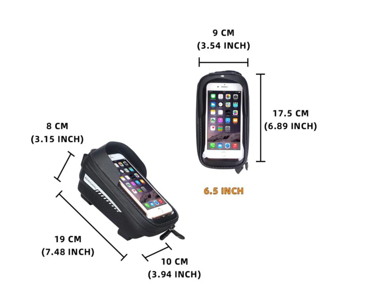 Мешок для велосипедов с защитой от дождя Водонепроницаемый сенсорный Экран