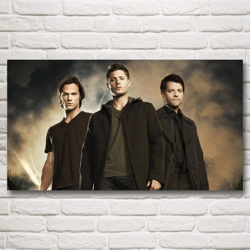 Foocome Supernatural Devil Ghost ТВ сериал художественные шелковые постеры и принты украшения