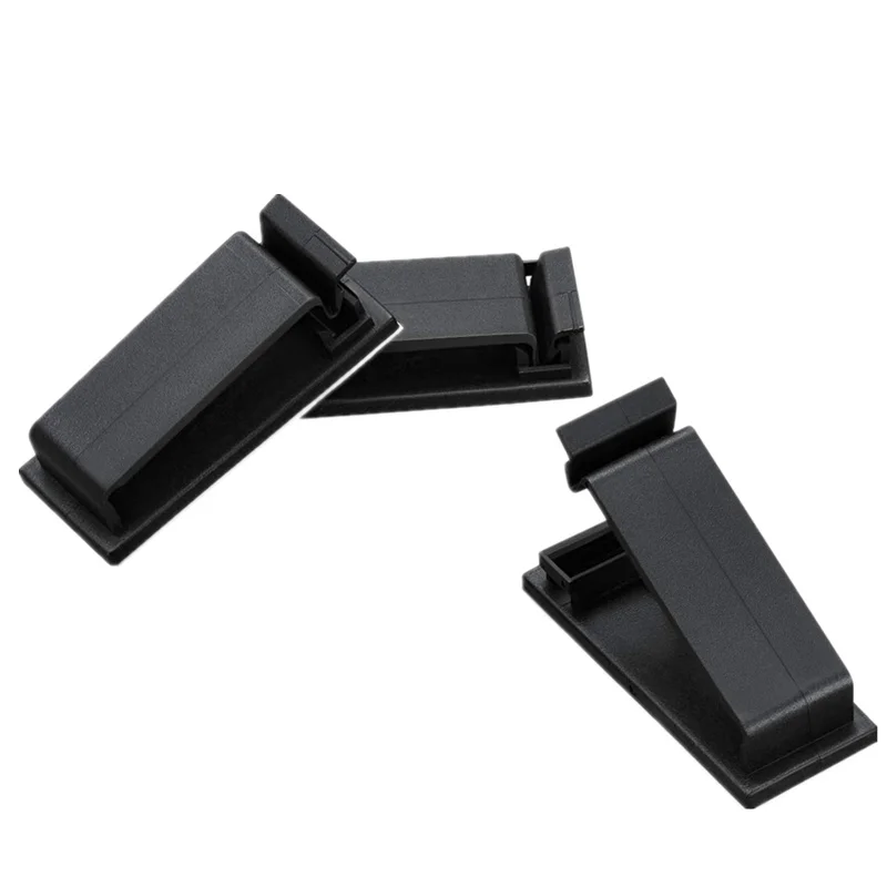 Зажим для кабеля держатель организации рабочего стола клейкий фиксатор стяжки