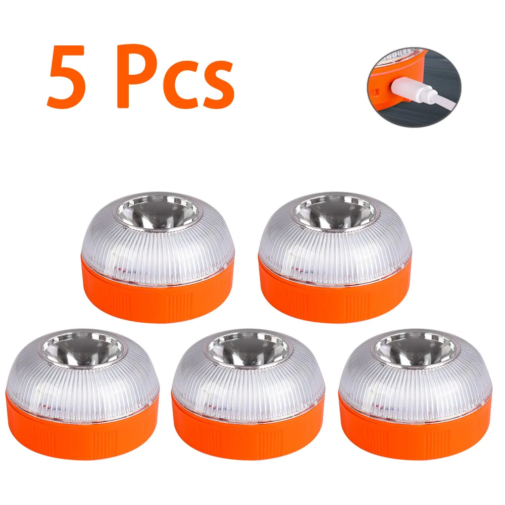 Аварийный свет v16, одобрен dgt, Автомобильный аварийный маячок, перезаряжаемый Магнитный индукционный стробоскоп