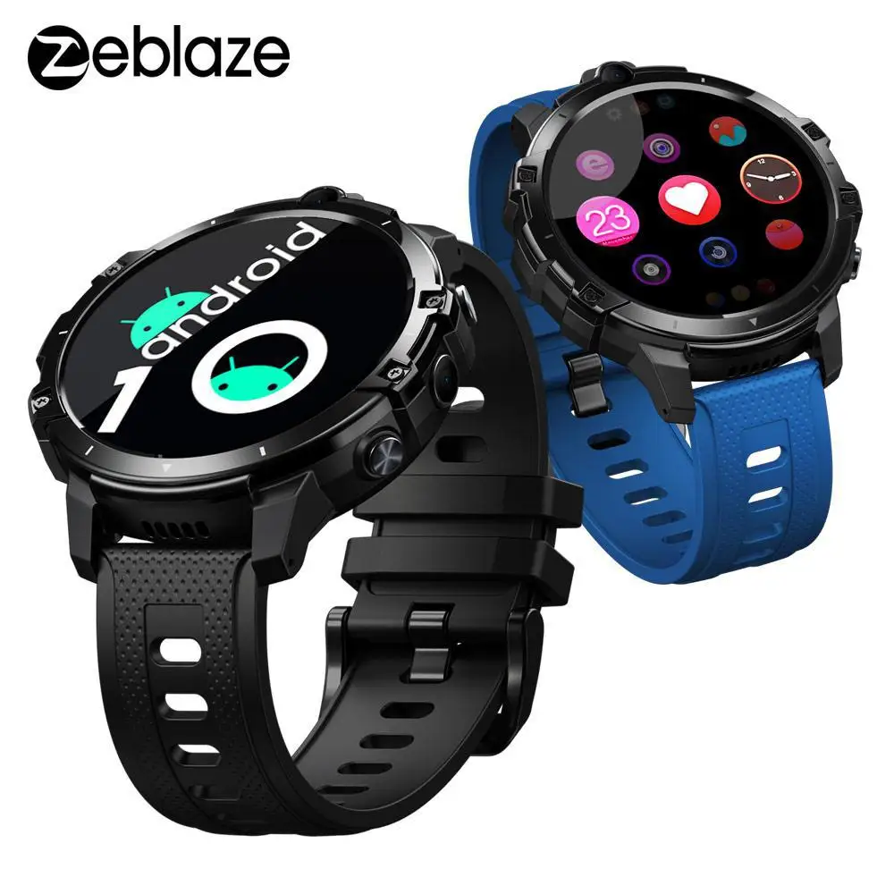 

Flagship Killer Zeblaze THOR 6 Octa Core 4GB+64GB Android10 OS 4G Global smart watch android smartwatch