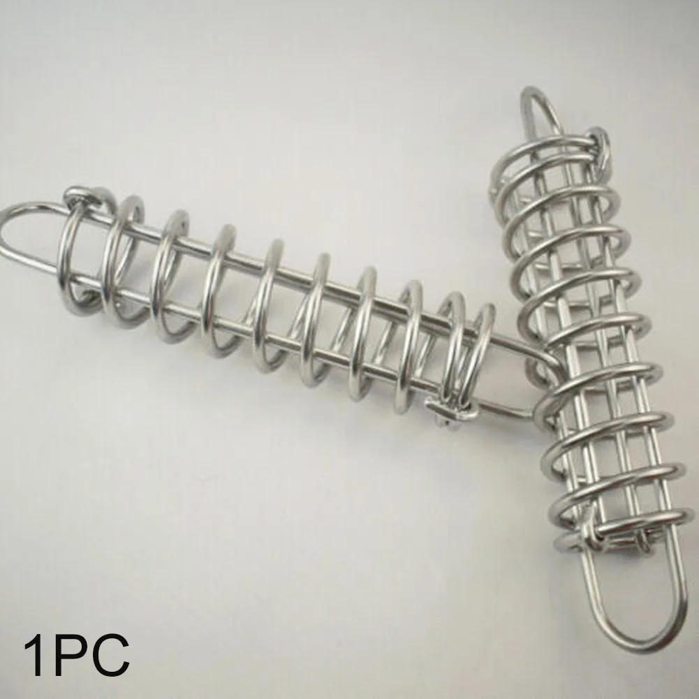

Small Easy Install Mooring Spring Stainless Steel Boat Dock Line Durable Buffer Ship Replacement Parts Practical Marine Deck
