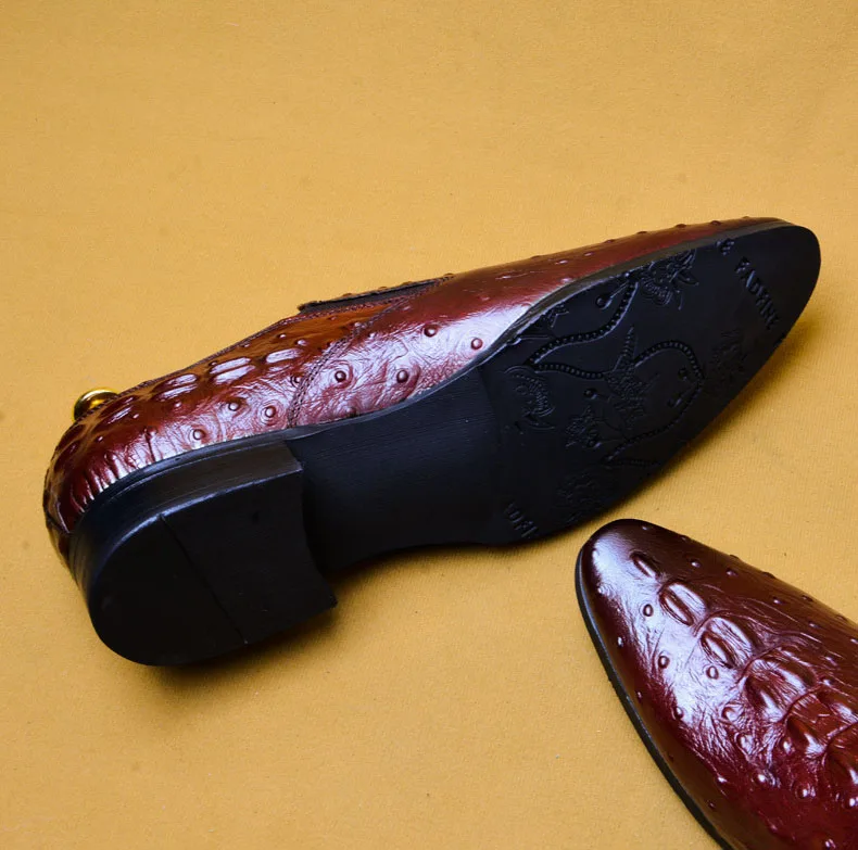 Мужские туфли оксфорды ручной работы из натуральной кожи QYFCIOUFU итальянские