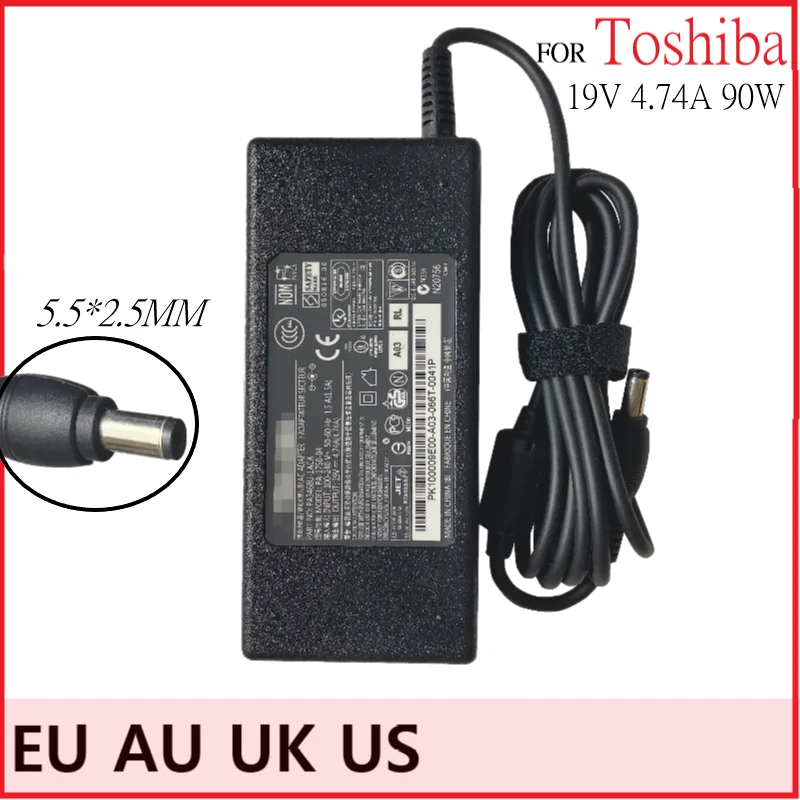

Зарядное устройство для ноутбука toshiba, 19 в, 4,74 А