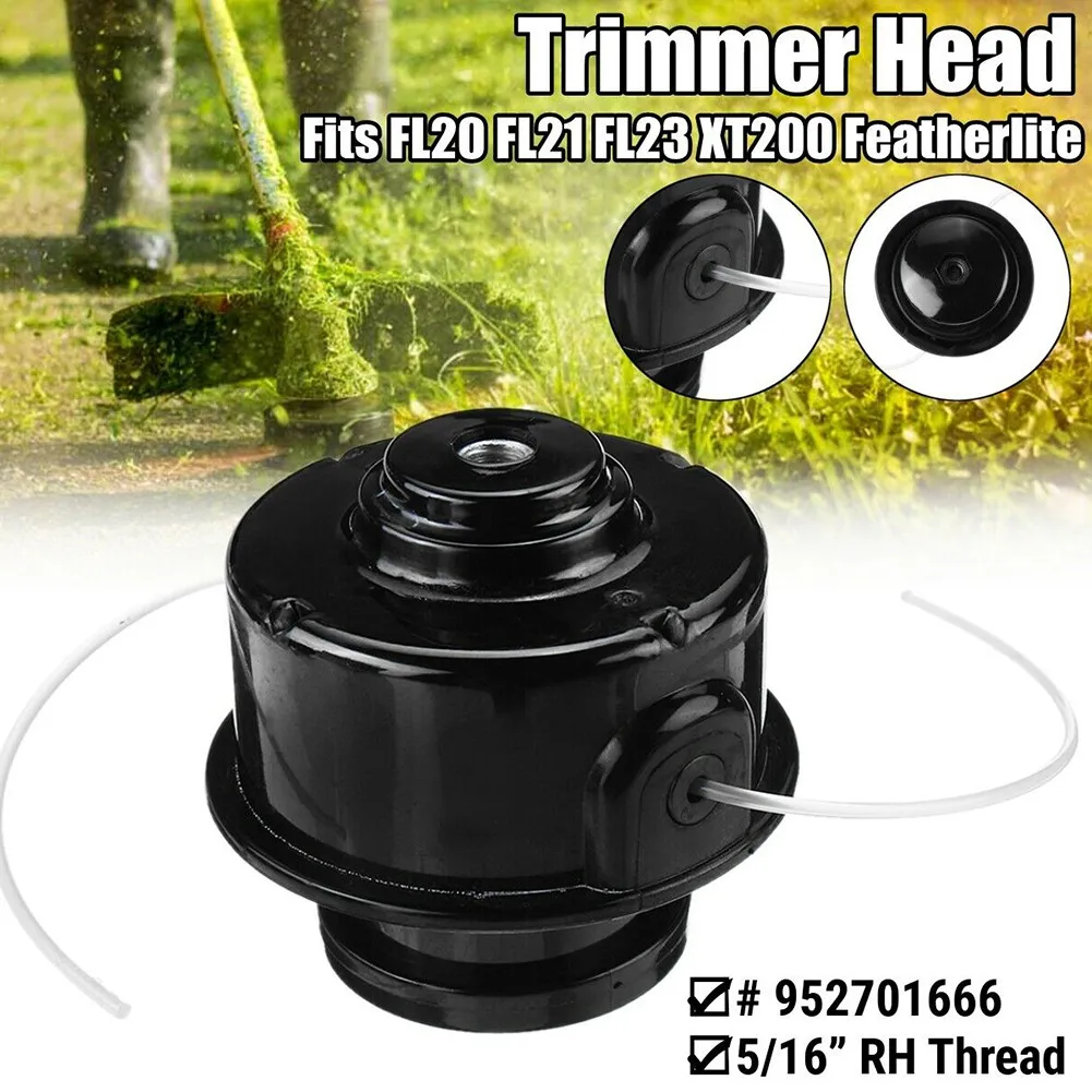 

1 XTrimmer Head For Poulan 952701666 Trimmer Head Fits FL20 FL21 FL23 XT200 Featherlite Lawn Mower Replacement Parts Lawn Mower