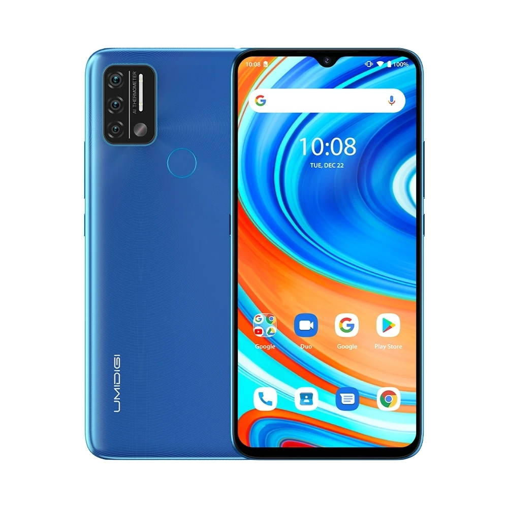 UMIDIGI A9 Android 11 Global Version Smartphone 3GB+64GB Helio G25 Octa Core 6.53inch Mobile Phone Dual SIM LTE 4G Fingerprint poco best phone