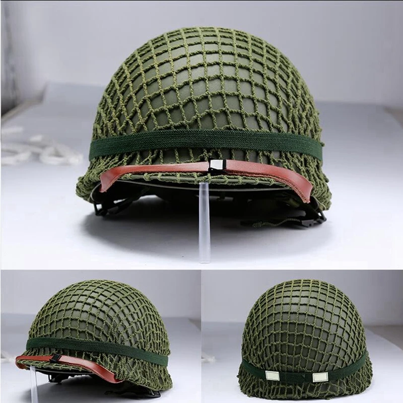 Армейский шлем WW2 M1 военный тактический в стиле американской армии со стальным