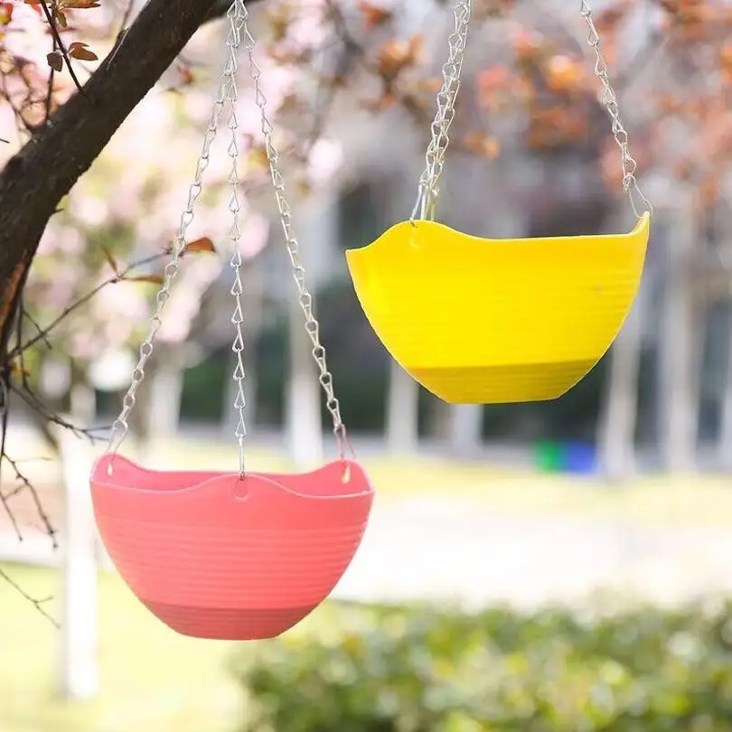 Chlorophytum Flower Pot Simple Plastic Hanging Green Rose Hook | Дом и сад