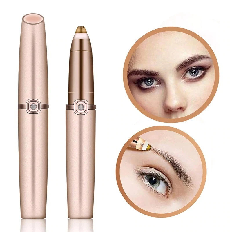 Электрический триммер для бровей безболезненная Бритва губ эпилятор ручка