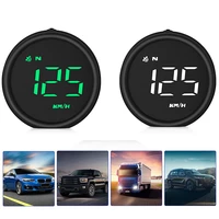 universal mini car head up display gps compass kmh mph overspeed alarm speedometer smart hud display car auto accessories
