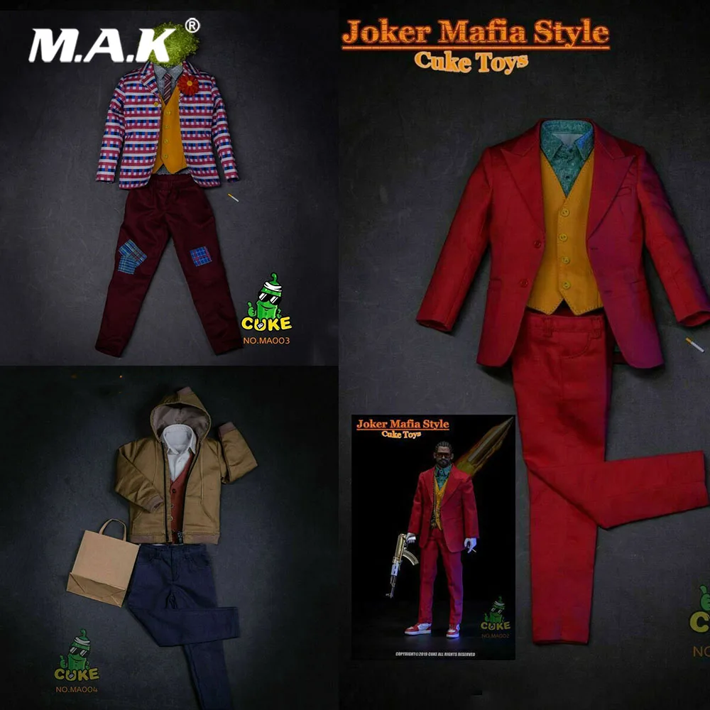 CUKE игрушки MA 002/MA 003/MA 004 1/6 весы Рисунок одежда аксессуар в стиле Джокер Хоакин
